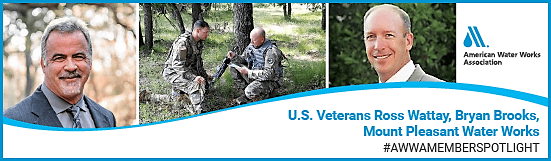 U.S. Veterans Ross Wattay, Bryan Brooks