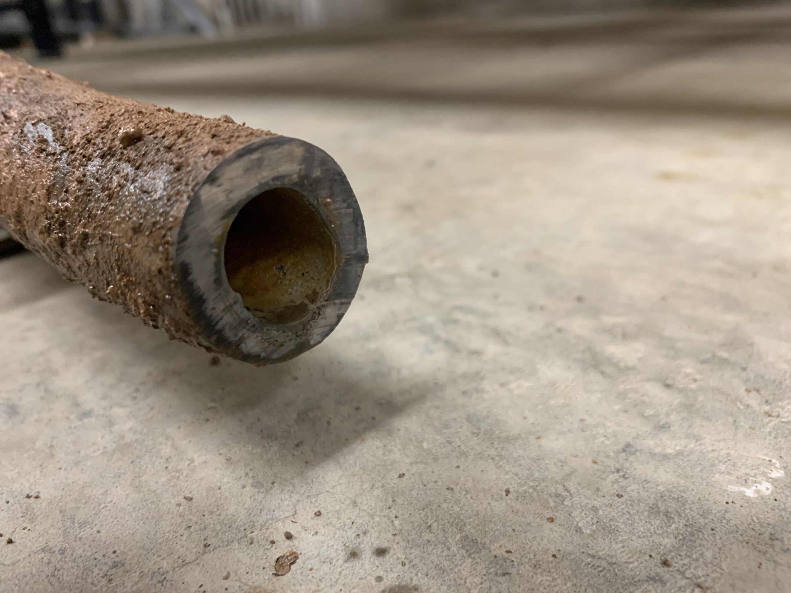 Corrosion on Pipe