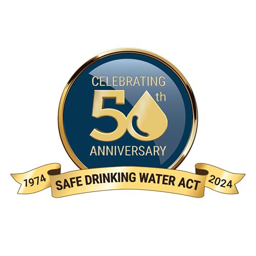 Safe Drinking Water Act 50th Anniversary Logo