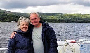 Linda Correia and fiance Denis Ronan
