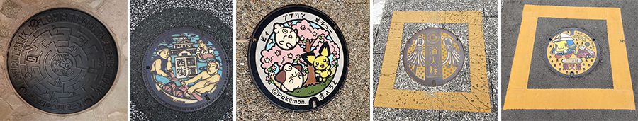Designer manhole covers help tell the story of the sewer system